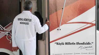 Alanya'da kuaför ayağınıza geldi: Belediye kırsalın kapısını çaldı