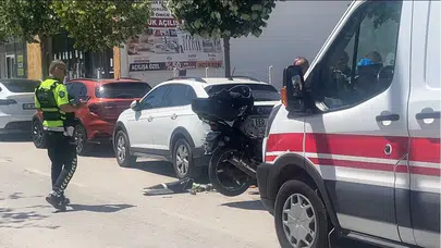 Çorum’da motosiklet dehşeti: Yolun karşısına geçmek isteyen yaya ağır yaralandı