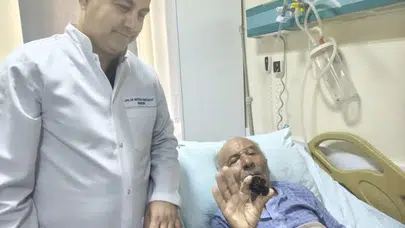 Bozyazı'da tıp dünyasını şaşırtan operasyon: 4 santimetrelik taş tek seferde alındı