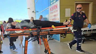 İnegöl'de sabah saatlerinde korkutan kaza: Yolun karşısına geçmek isteyen iki kardeşe otomobil çarptı