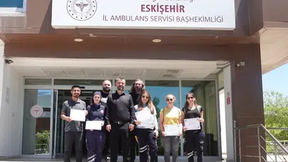 Eskişehir’de hayat kurtaran dokunuşlara anlamlı ödül