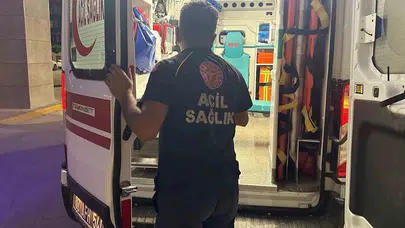 Adıyaman'da yaya geçidinde korkutan kaza: Bir kişi hastanelik oldu