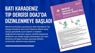 Zonguldak'tan dünyaya uzanan akademik başarı: Tıp dergisi zirveye taşındı