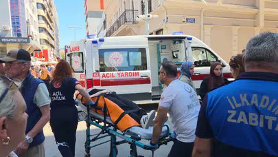 Samsun'da kavurucu sıcaklar can yaktı: ATM önünde fenalaşan hamile kadın hastanelik oldu