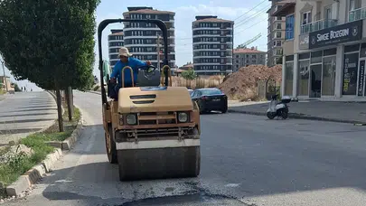 Adıyamanlıların korkulu rüyası sona erdi: Tehlikeli çukur asfaltla kapatıldı