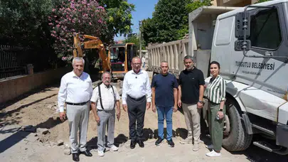 Turgutlu’da hedef konforlu yaşam: Başkan Akın’dan saha denetimi