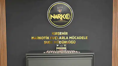 Kırşehir emniyetinden zehir tacirlerine geçit yok: 3 tutuklama