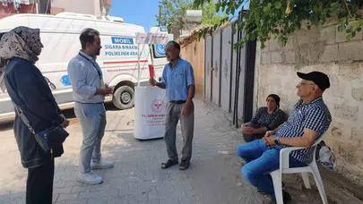 Sigaraya veda etmek isteyenler için kapıya kadar gelen çözüm: Mobil poliklinik yollarda