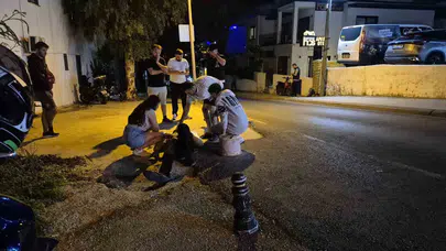 Bodrum'da ehliyetsiz sürücü dehşeti: Polisi ve motosikletliyi yaralayıp kaçtı