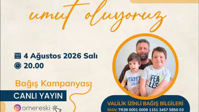 Bornova'da iyilik zinciri büyüyor: Sıra Berk için umut olmaya geldi