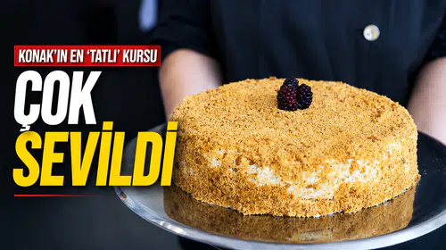 Konak’ın En ‘Tatlı’ Kursuna Yoğun İlgi