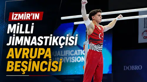İzmir’in Milli Jimnastikçisi Avrupa Beşincisi