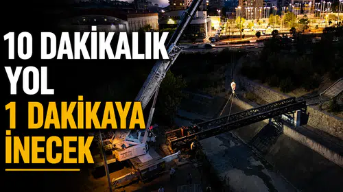 10 Dakikalık Yol 1 Dakikaya İnecek