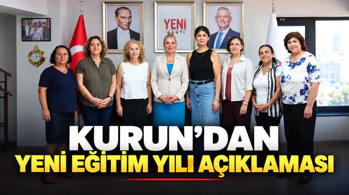 KURUN’DAN YENİ EĞİTİM YILI AÇIKLAMASI