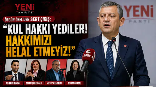 Özgür Özel: Parti Değiştirenlere Tepki, "Hakkımızı Helal Etmeyiz" Dedi