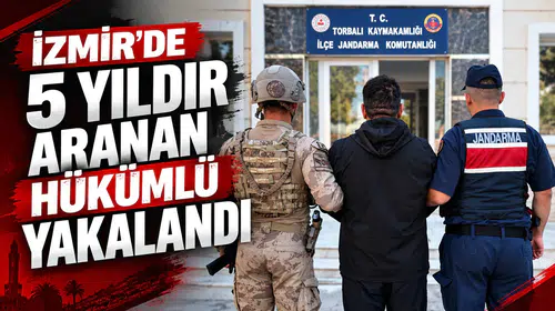 İzmir’de 25 Yıl Hapis Cezasıyla Aranan Hükümlü Yakalandı