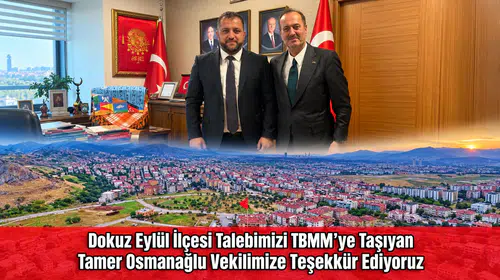 Pınarbaşı Esnaf Odası Başkanı Cezmi Çulhaoğlu’ndan Teşekkür