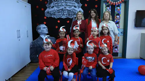 Cumhuriyet Bayramı Coşkusu Konaklı Miniklerin Etkinlikleriyle Renklendi