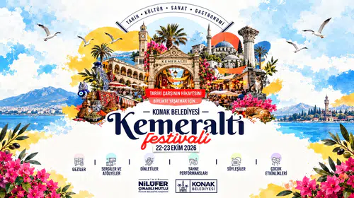 Kemeraltı Festivali İki Gün Boyunca İzmir'de Kültür ve Sanatla Şenlenecek