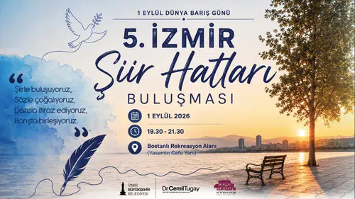 İzmir’de Dünya Barış Günü Sanatla Kutlanacak