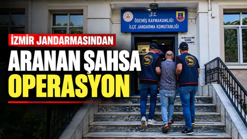 İzmir Jandarması, aranan H.S.'yi  yakaladı