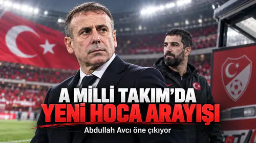 A Milli Takım'da Abdullah Avcı Öne Çıkıyor, Arda Turan Seçeneği Zora Girdi