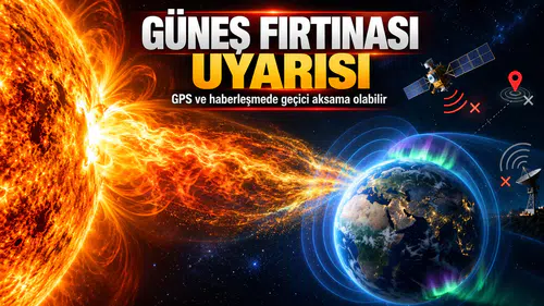 Güneş’teki Patlama Sonrası Jeomanyetik Fırtına Uyarısı