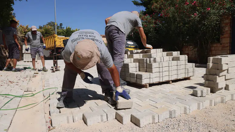 Marmaris Belediyesi'nden Adaköy ve Çamdibi'ne Modern Üstyapı Yatırımı