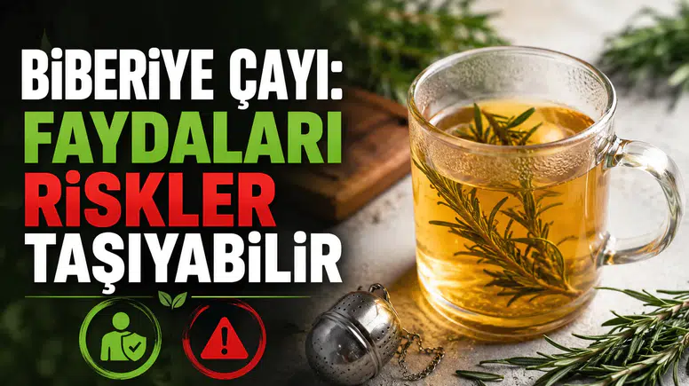 Biberiye çayı: Faydaları Riskler Taşıyabilir