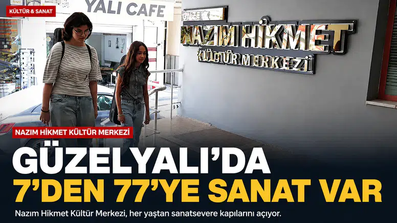 Güzelyalı’da 7’den 77’ye Sanat Var