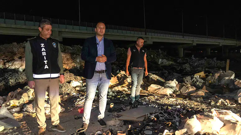 Bornova’da Kaçak Moloz Seferberliği