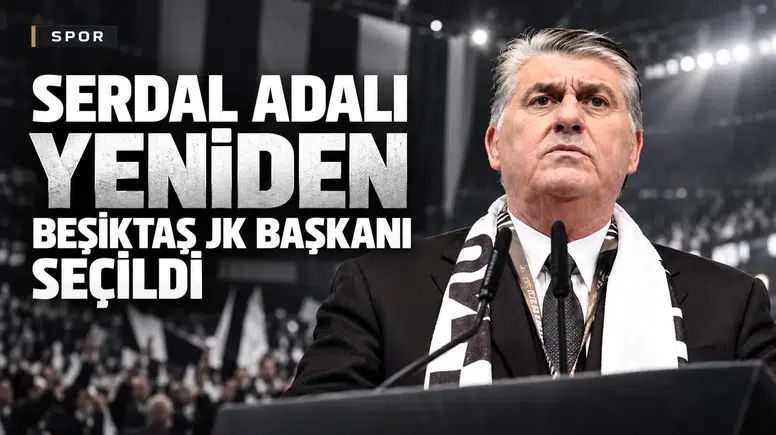 Beşiktaş’ta Seçim Tamamlandı: Serdal Adalı Yeniden Başkan Seçildi