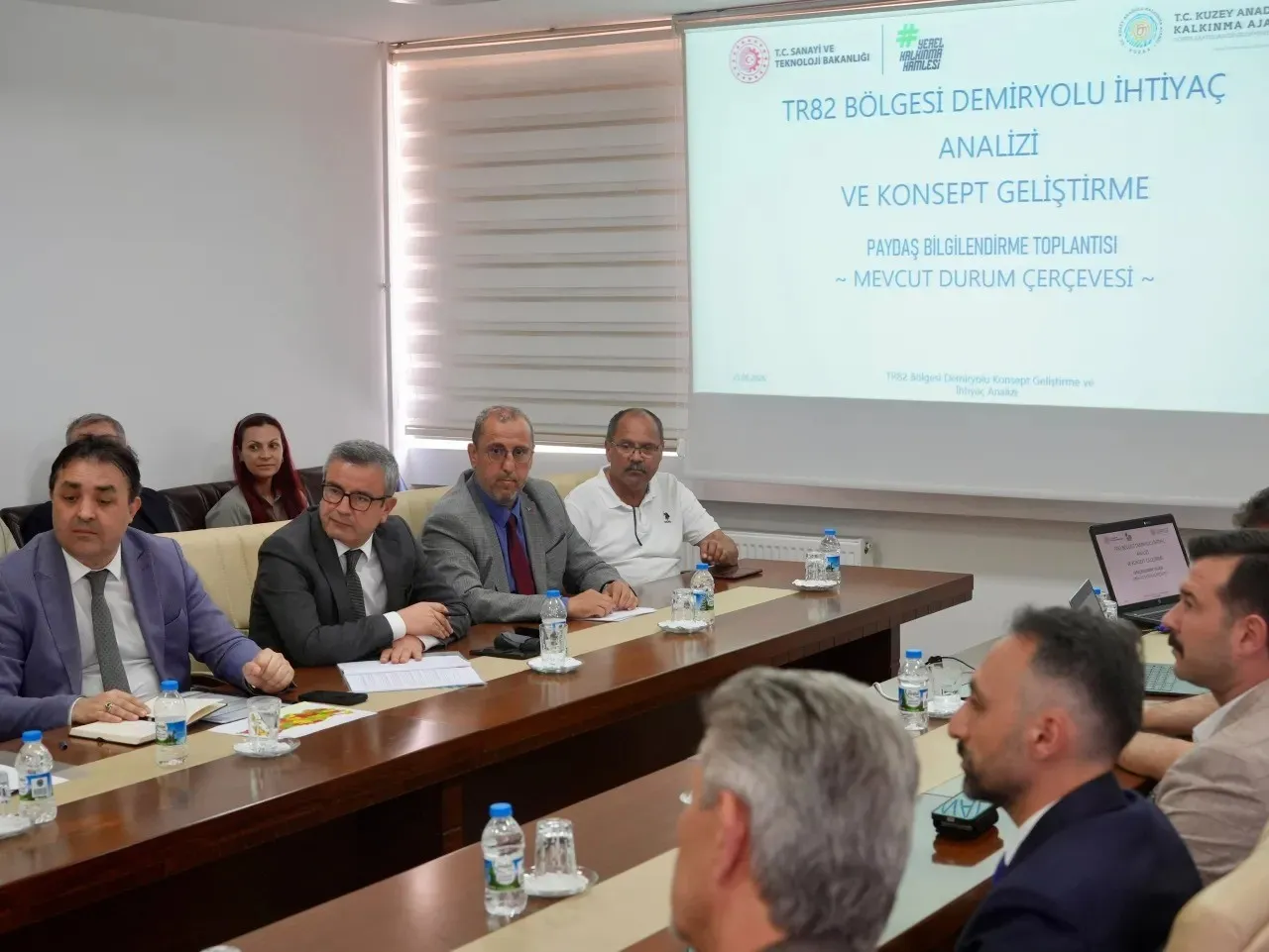 Sinop’un lojistik geleceği için raylı sistem masaya yatırıldı