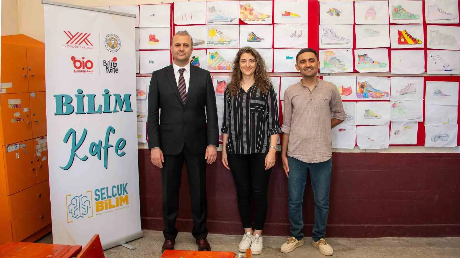 Minik ellerin hayalleri Selçuk Üniversitesinde ayakkabıya dönüştü