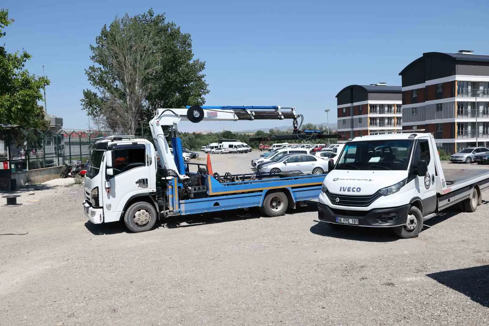 Pursaklar'da lojistik trafiğine modern çözüm: Dev otopark kapılarını açtı
