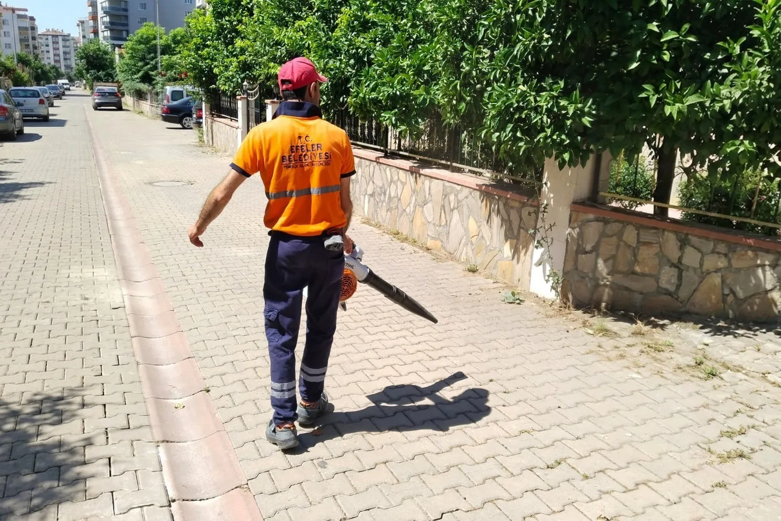 Efeler’de yaşam alanları güzelleşiyor: Belediye ekiplerinden eş zamanlı operasyon