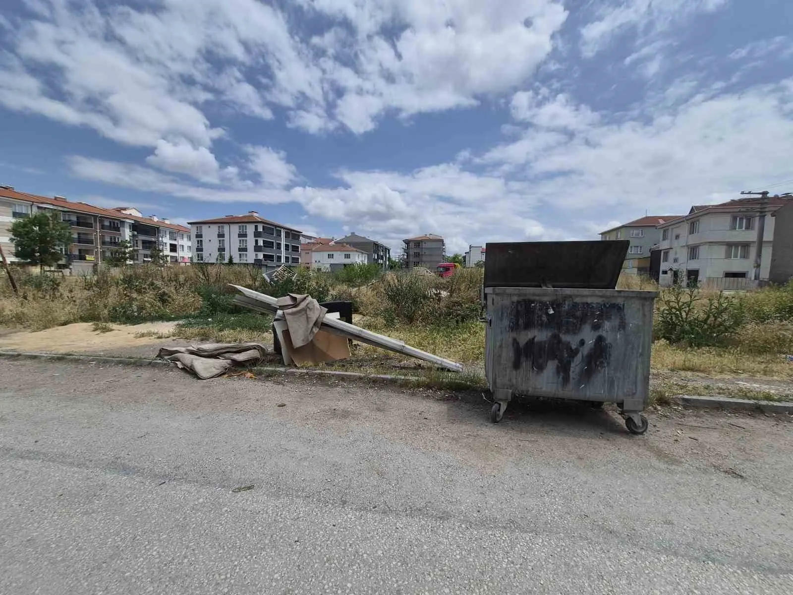 Eskişehir'de çöp krizi: Ev eşyalarını sokağa bıraktılar, mahalleli isyan etti