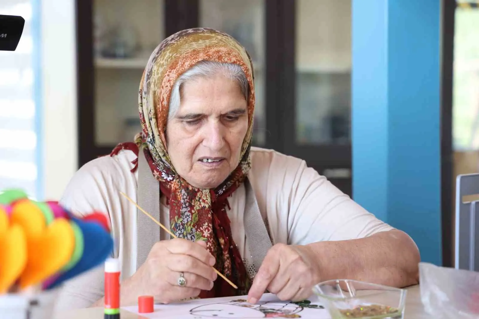 Unutkanlığa karşı sevgi dolu bir durak: Mavi Ev ailelere umut oluyor