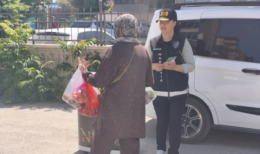 Niğde'de narkotik seferberliği: Binlerce kişiye kritik uyarı