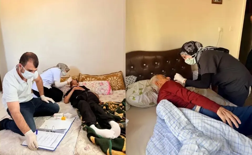 İdil’de sağlık kapıya geldi: Yatağa bağımlı hastalar için seferberlik