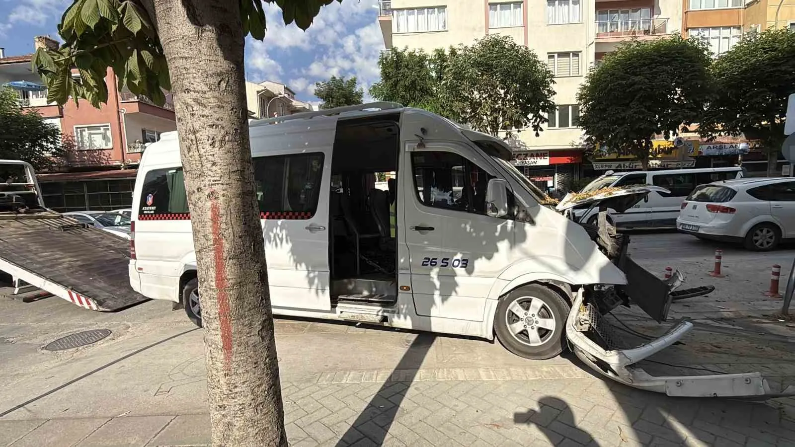 Eskişehir'deki feci kazanın güvenlik kamerası görüntüleri dehşeti gözler önüne serdi