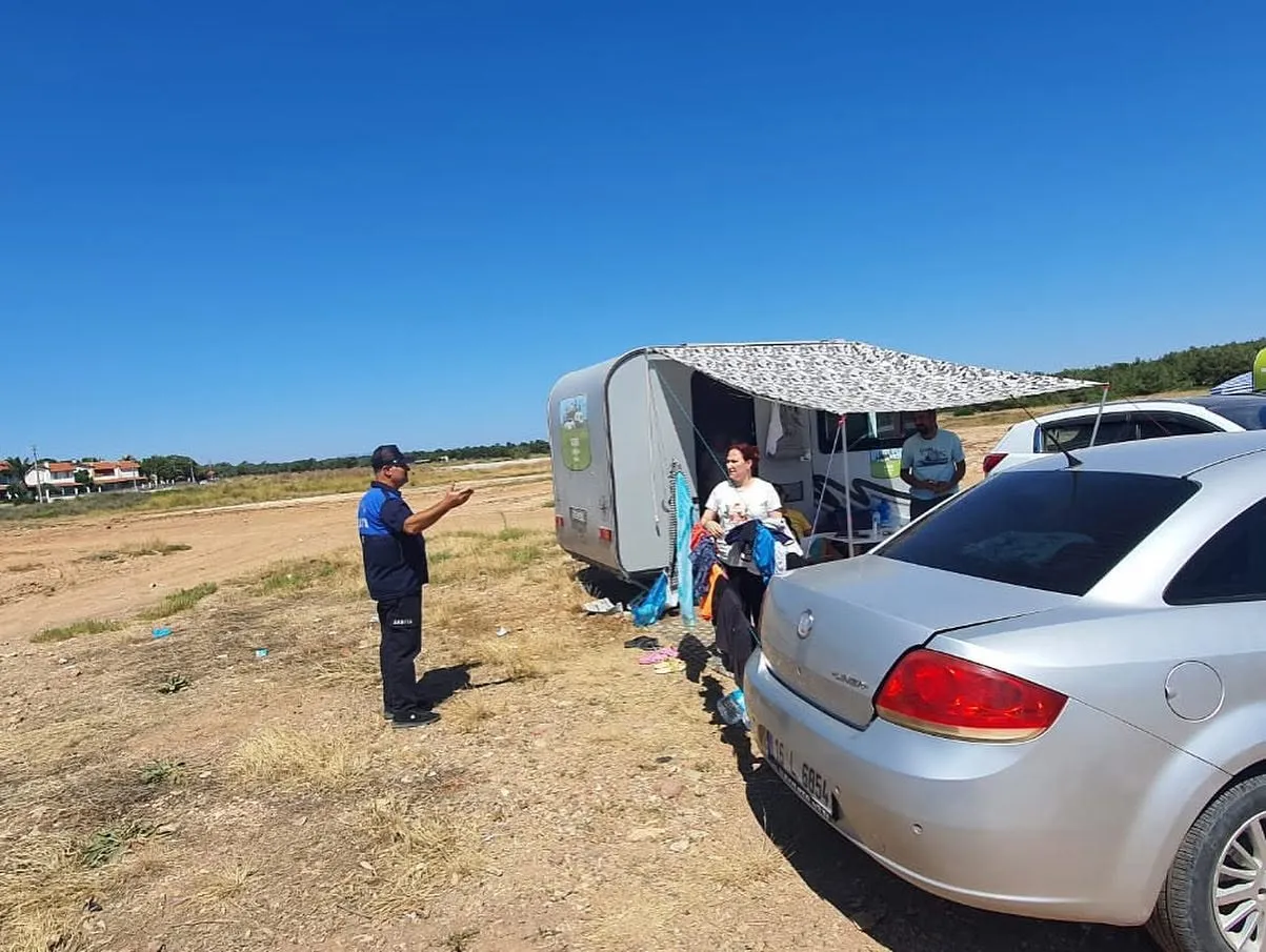 Ayvalık sahillerinde karavan işgaline son: Yeni dönem başlıyor