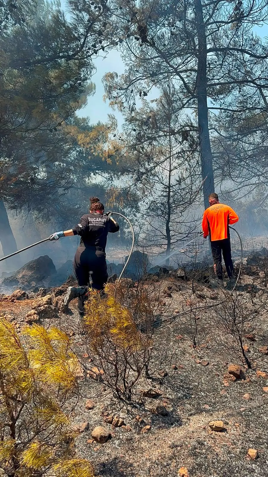 İzmir'in alevle imtihanında Buca'nın gizli gücü sahada: BUCAKUT cephede