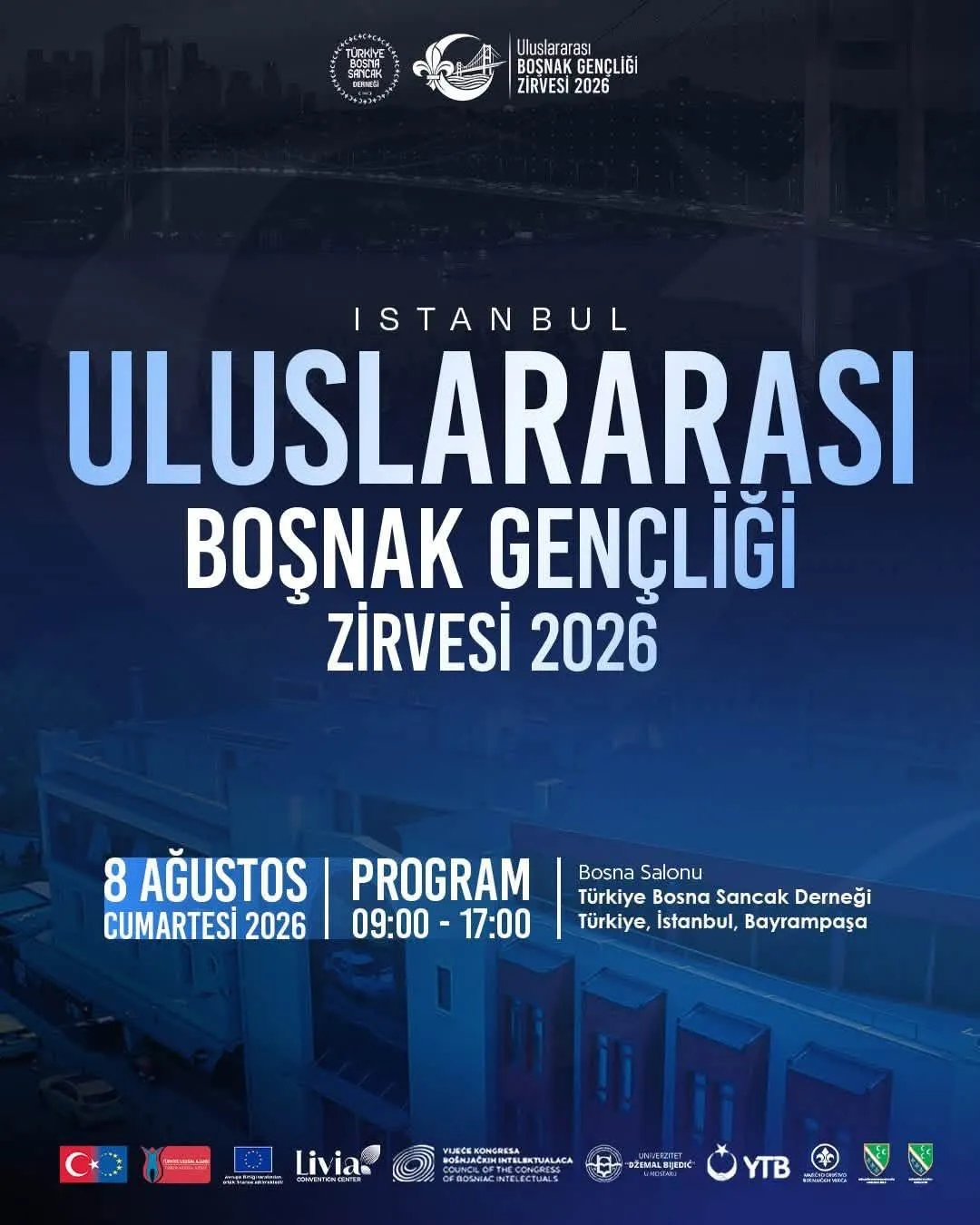 Boşnak gençliği İstanbul'da buluşuyor: Gelecek vizyonu Bayrampaşa'da şekillenecek