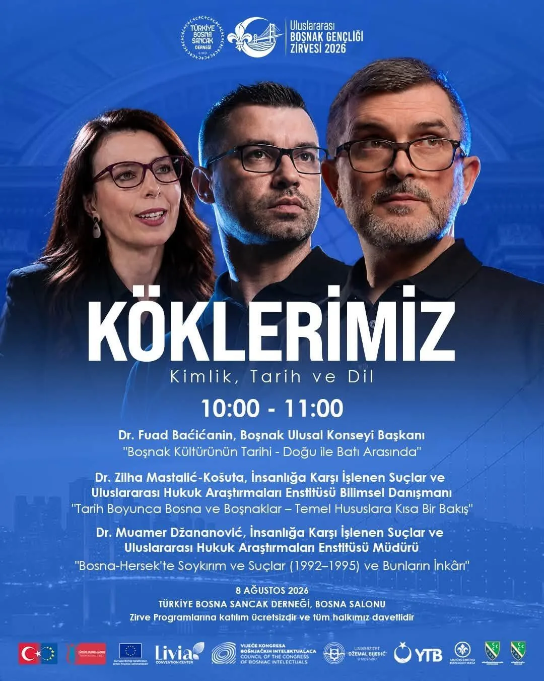 Boşnak gençliği İstanbul'da buluşuyor: Gelecek vizyonu Bayrampaşa'da şekillenecek